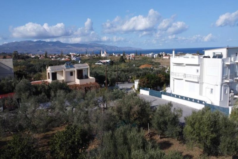 Maleme Kreta, Maleme: Grundstück zu verkaufen - nur 5 Minuten zum Sandstrand Grundstück kaufen